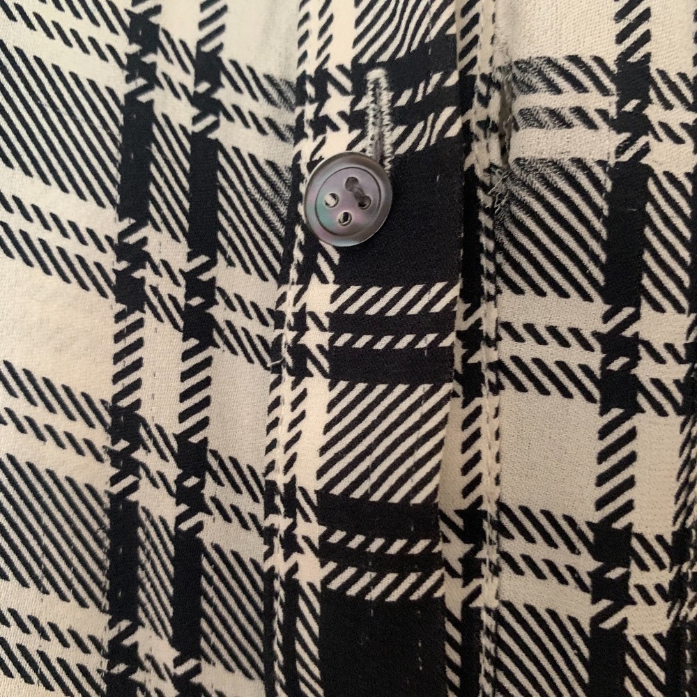 Haute Hippie Plaid Shirt - Picture 3 of 4